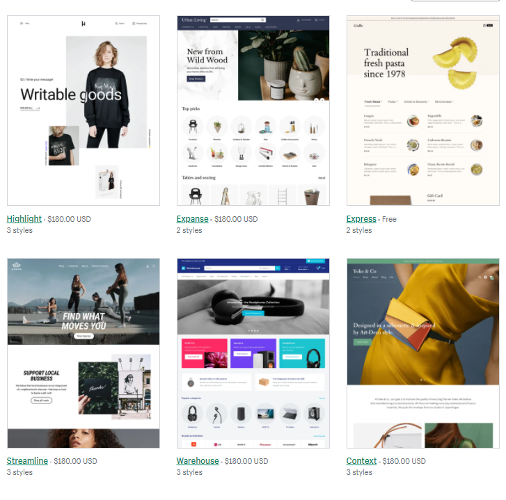 shopify-themes